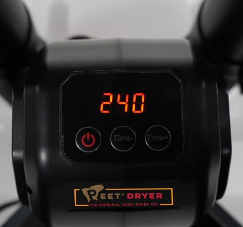 PEET Apex 2-Pair Forced Air Boot and Shoe Dryer, Heat, Digital Timer - style: Apex 4-shoe Boot & Shoe Dryer