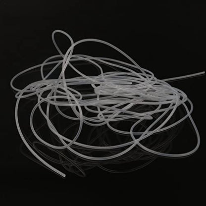 5m Silicone Capillary Tube, 0.5mm 0.8mm 1mm 2mm Food Grade Hose Silicone Rubber Tube, 10m Long Thin Tube Protection Sleeve, 1pcs (Color : 0.5 x 1mm)
