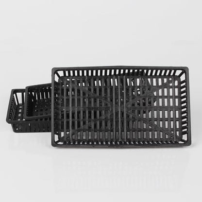 Yardwe 10-Pack Aquarium Planting Baskets Plastic Aquatic Plant Pots with Drainage Holes for Fish Tank Water Grass and Pond Plant Growth