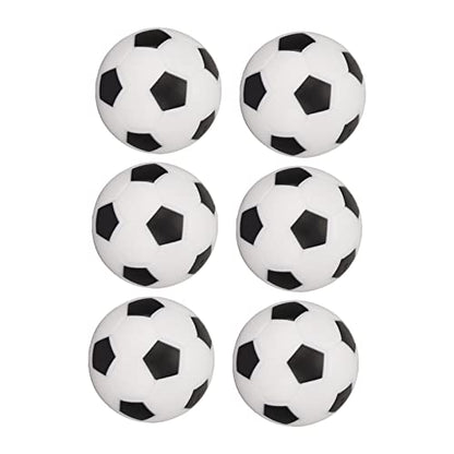 GLOGLOW 10Pcs Mini Soccers Aquarium Decoration, Lifelike Soccer Balls for Fish Tank Sports Themed Decoration (S) - size: Small
