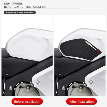 Motorcycle Non-Slip Side Gas Fuel Tank Traction Pad Decal Rubber Side Knee Grip Protector Sticker Decals Moto for Honda CBR600RR 2003-2006