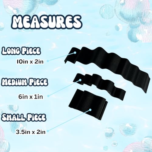 REEFSHAPE Aquarium or Terrarium Substrate Cliffs Combo Pack | Separate Substrate Layers in Aquariums or Terrariums to Create Cliffs & Depth | Made in USA (Cliff Combo, Black) - color: Cliff Combo, Black