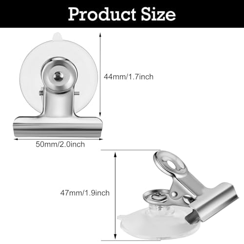 Boao Suction Cup Clip Plastic Round Suction Cup Clamp Holder for Hanging Home Office Accessories (16)