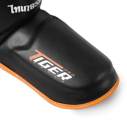 Shin Guards for MMA, Muay Thai, Kickboxing, Leg Instep Protection, Sparring, Training, Karate, Boxing, Taekwondo, Unisex - size: Medium
