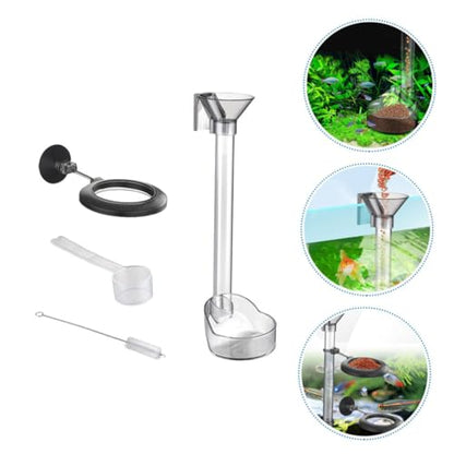 TOYANDONA Multifunctional Fish Feeder Tube Shrimp Feeder Aquarium Feeding Accessory Fish Tank Tool and Shrimp Breeding