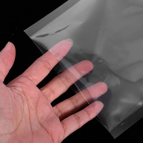 MAGICLULU 100pcs 15x22cm Sealable Live Fish Transport Bags Portable Oxygen Filling Fish Fry Pouches for Aquarium Shipping and Packaging