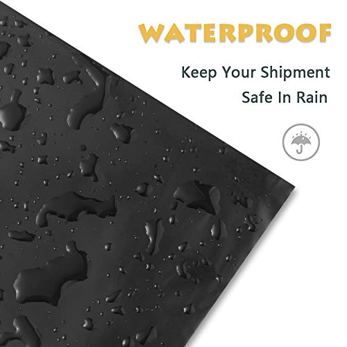 UCGOU Poly Mailers 24x24 Inch Black 50 Pack Extra Large Shipping Bags Strong Thick Mailing Envelopes Self Seal Adhesive Waterproof and Tear Proof Shipping Bags for Clothes - color: Black, size: 24x24" 50PC