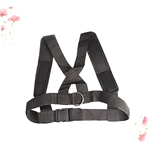 balacoo Adjustable Sled Workout Harness with Padded Shoulder Straps for Resistance Training and Endurance Building Durable Heavy Duty Design for Strength and Speed Training