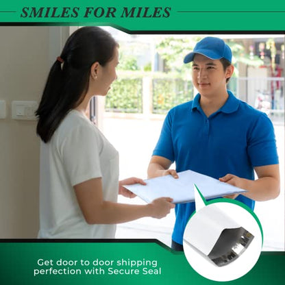 1000 Pack Secure Seal White Poly Mailers Shipping Bags - Safe Shipping with 9x12 Mailers Poly Bags - E-Commerce Poly Bags for Shipping - Self Sealing 2 Mil Poly Shipping Envelopes - size: 9" x 12" (1000 Pack)