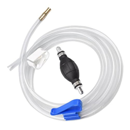 Manual Suction Hose Siphon Pump Kit for Car and Fish Tank, Practical Water and Oil Guide Tube with Sturdy Handheld Suction for Vehicle Fluid Transfer and Aquarium Water Change