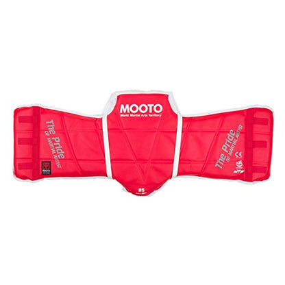 MOOTO Korea Taekwondo Chest Guard Set(Blue One + Red One) Approved Protector Gear MMA TKD (1_XS)
