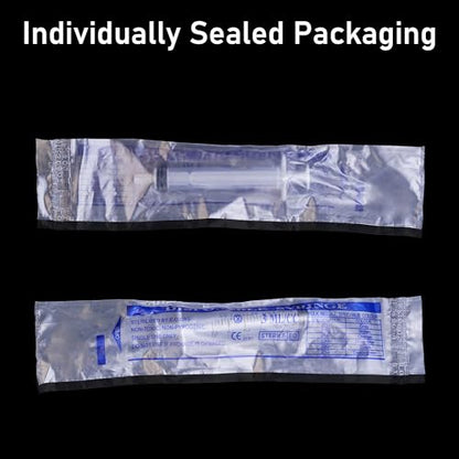 3ml/cc Syringe without Needle - 100PACK/Individually wrapped - size: 3ml