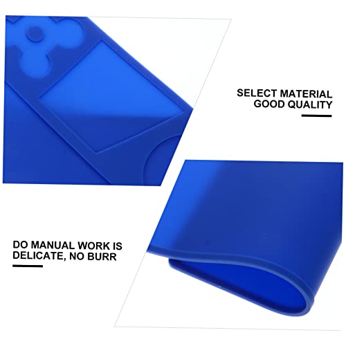 Heat-Resistant Silicone Insulation Work Mat for Electronics Repair Anti-Slip 38 x 28 cm Gray Magnetic Design Style