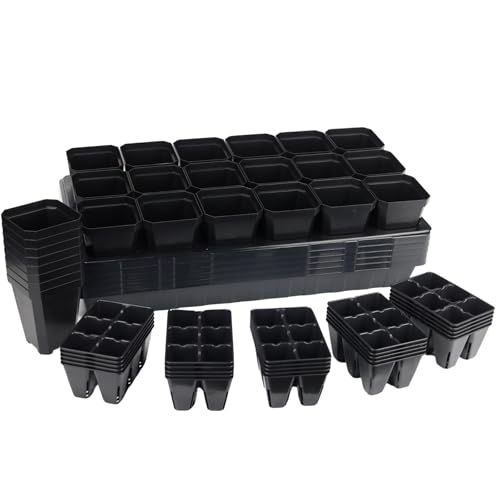 Bootstrap Farmer Ultimate Seed Starter Kit Black for Indoor Seed Starting, Propagating, Germinating - color: Black, size: Without Domes