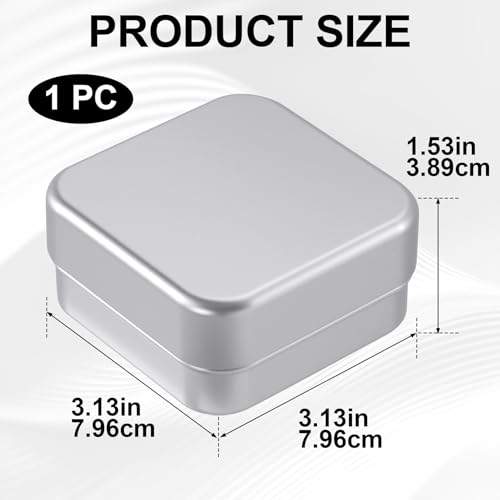 Aluminum Retainer Case, Orthodontic Denture Case with Holes
