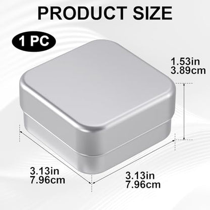 Aluminum Retainer Case, Orthodontic Denture Case with Holes