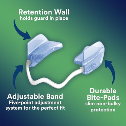 DenTek Comfort-Fit Dental Guard, 1 Storage Case & Pack of 2 Guards
