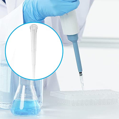 ONiLAB Pipette Tips 5000 UL/ 5mL 100 PCS Laboratory Universal Plastic Liquid Pipettor Tips Polypropylene (PP) Autoclavable, Transparent, 5mL(100PCS)
