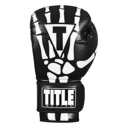 TITLE Boxing Skeleton Hand Bag Gloves - size: Large