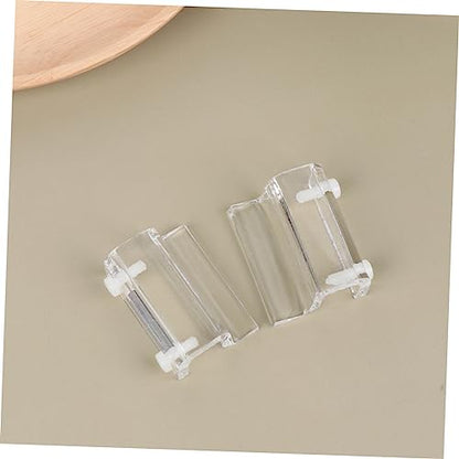 4pcs Aquarium Bracket Acrylic Support Tool for Fish Tank Cover Stable Easy to Install Compatible for Open Fish Tanks