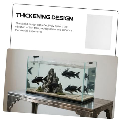 BESPORTBLE Fish Tank Pad Aquarium Pad Tank Mat Fish Tank Cushioning Mat Fish Pad Fish Tank Insulation Mats Pad for Aquarium Non-Slip Pad Pads for Fish Tank Aquarium Bottom Pad White Eva