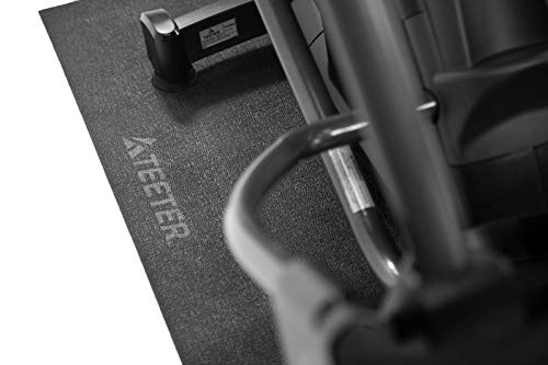 Teeter Heavy-Duty Equipment Mat for FreeStep Recumbent Cross Trainer, Power10 Rower, and FitForm Strength Trainer