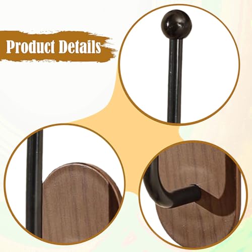 Qianly Wall-Mounted Boxing Glove Rack, Wall-Mounted Storage Rack for Hanging and, Vertical Rack, Stand
