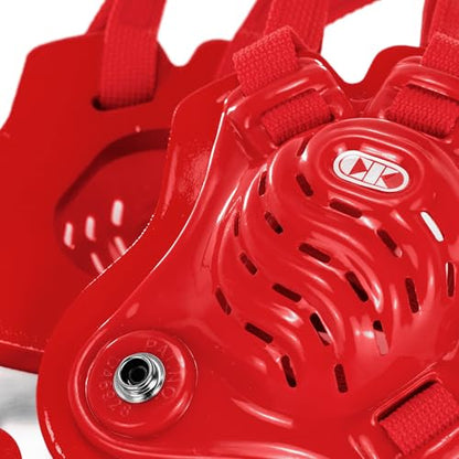 Cliff Keen Tornado Wrestling Headgear - color: Scarlet / Scarlet / Scarlet
