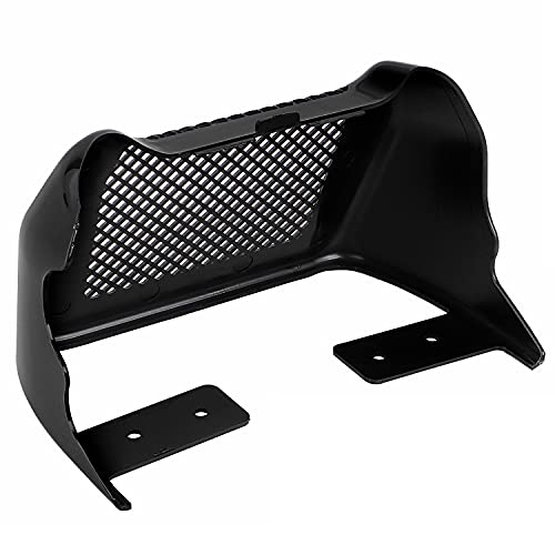 Oil Cooler Cover Case with Bracket for Harley Touring Road King FLHR Street Glide FLHX Road Glide FLHXS FLTRX FLTRXS 2017-2023，Black - color: Black