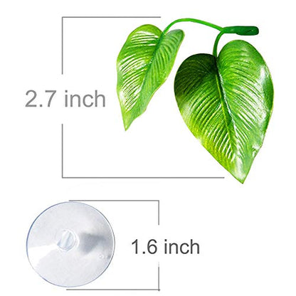 4 Pack Betta Fish Leaf Pad Improves Betta's Health by Simulating the Natural Habitat - Natural, Organic, Comfortable Rest Area for Fish Aquarium - size: 4 Pack