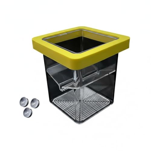 Floating Fish Breeding Box, Acrylic Fry Isolation Tank for Aquariums, Separates Newborn Fry from Adult Fish (1 PC)