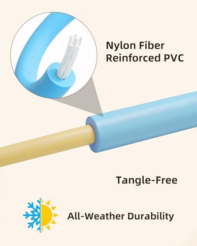 YUEDONG Self-Locking Speed Jump Rope with Dual Bearings for Kids and Adults | Dual ball bearings, self-locking adjustment, fingerprint grip, segmented PVC rope, for double unders, HIIT and home workouts