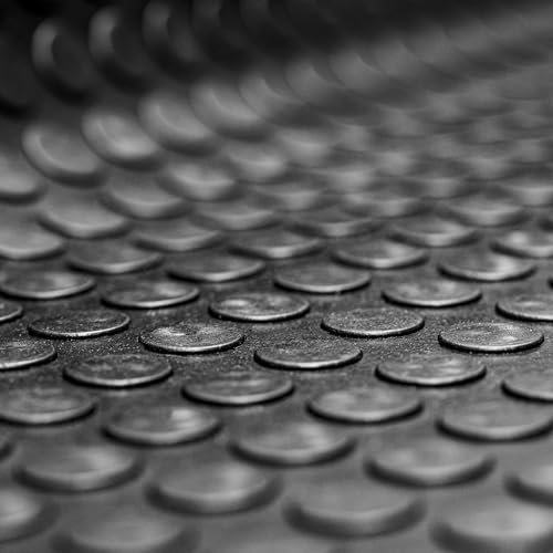 MSI Premium Black 3.3 x 33ft. Waterproof Rubber Non-Slip Floor Mat Roll