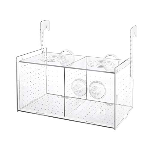 Fish Breeding Box for Aquarium Fish Tank Acclimation Box Transparent Incubator