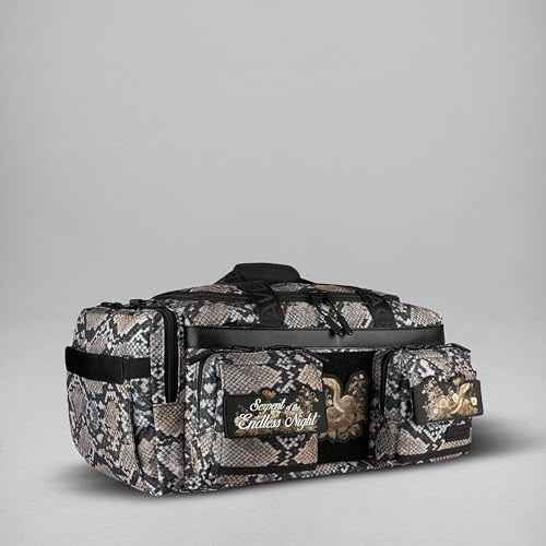 WOLFpak 30L Perfect Duffle Bag - Sports Tactical Gym Bag (Python) | Laptop Pouch, MOLLE Compatible, Padded Straps, 1000D Waterproof Fabric, Dual Cup Holders, Military Grade - color: Python