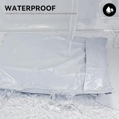 12"x15.5" Poly Mailers，White Shipping and Envelope Bags Pack of 200 - size: 12"x15.5"