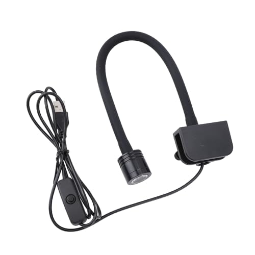 Zerodis Other Specialty Lighting USB Dimmable LED with Adjustable Angle for 3-6 Gal Frameless Tanks Aquarium Clip On Light Fish Tank Clip Lamp Lighting (Neutral Light) - size: Neutral Light
