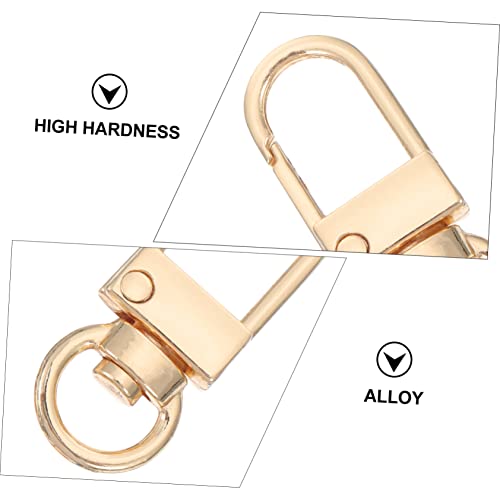 Holibanna Alloy Claw Clasp Metal Bag Buckle 15pcs Set Swivel Lobster Clasp for DIY Jewelry Making