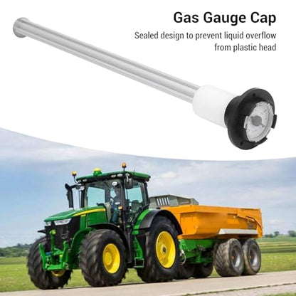 Gas Gauge Cap High Accuracy Temperature Sealed Mechanical Fuel Cap Meter with for Yachts Cars Trucks ATVs (500mm) - size: 500mm