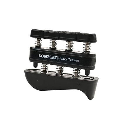 Finger Strengthener - Grip Strength Trainer, Forearm & Hand Gripper Exerciser, Strengthening Grip for Therapy, Guitar Handgrip, Wrist Strengtheners - size: Heavy Tension of 9 LBS