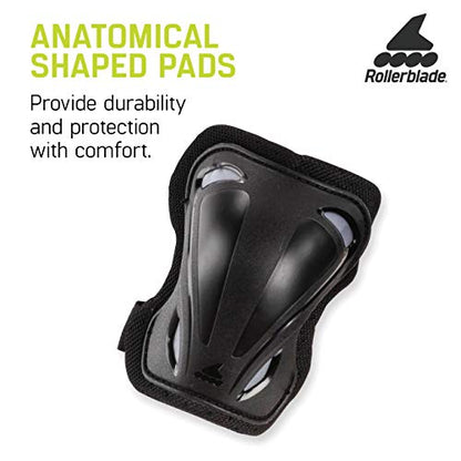 Rollerblade Skate Gear Knee Pad Protective Gear, Unisex, Multi Sport Protection, Black - size: Small
