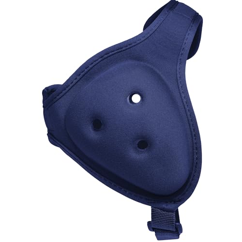 Matman Dynasty Wrestling Headgear & Protective Ear Guards for BJJ & MMA - color: Navy, size: Youth