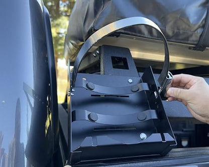 Flame King T-Racks® 5LB Propane Tank Mounting Bracket Strap for RVs, Trailers, Campervans, Jeeps, and Overland Vehicles