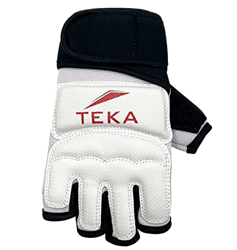 Teka Taekwondo Punch Bag Training Gloves, MMA Grappling Gloves for Sparring Martial Arts Boxing Training for Adults and Kids - size: Medium