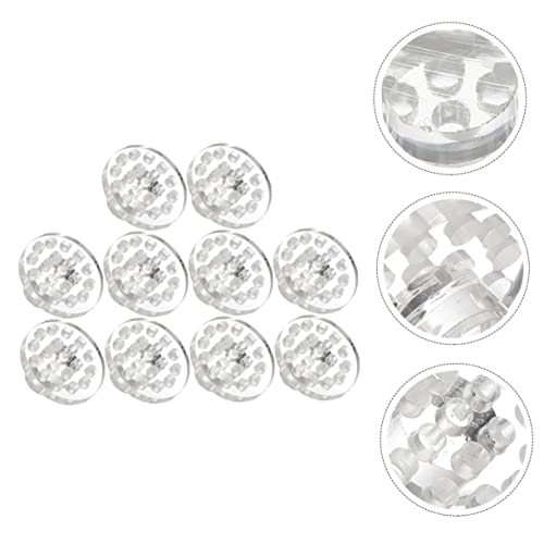 LIOOBO 2sets Acrylic Tank Base Rack for Aquarium Marine Source Decor Smooth Line 10pcs*2