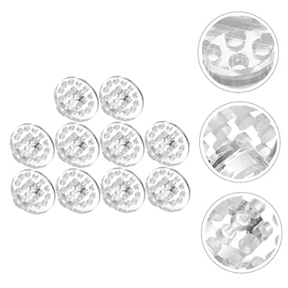 LIOOBO 2sets Acrylic Tank Base Rack for Aquarium Marine Source Decor Smooth Line 10pcs*2