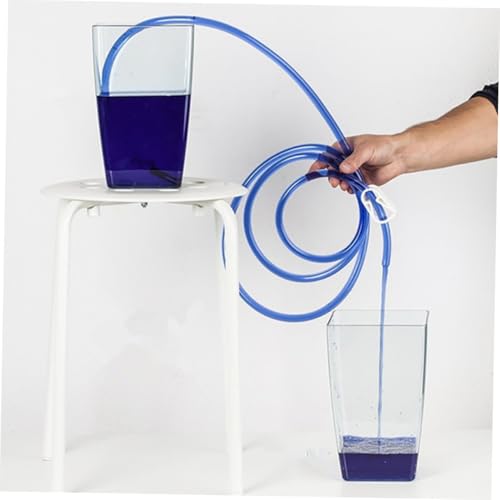 DOITOOL Manual Water Suction Hose and Oil Siphon Pump Kit, Sturdy Guide Oil Tube for Car and Home Use, Practical Suction Hose for Fuel and Liquid Transfer