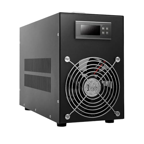 Aquarium Cooling Machine, 200W Fish Tank Cooling System, Aquarium Water Chiller -58~230°F Adjustable Temp Fit 0.315in Water Pipe For 15.85-Gallon Fish Tank, Freshwater Tank, Water Plant Tank