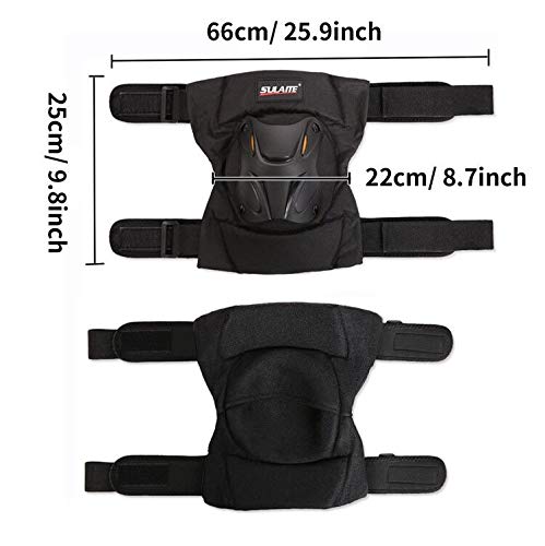 GLEIM Work Knee Pads Heavy Duty 1 Pair Adjustable Gardening