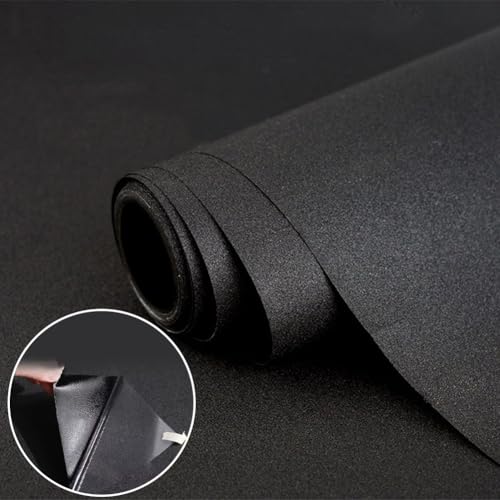 Aquarium Background Cling Black Fish Tank Backdrop PVC Wallpaper with Static Cling Application and Removal, Enhances Aquatic Aesthetics and Highlights Plants and Fish,(30 * 200cm)